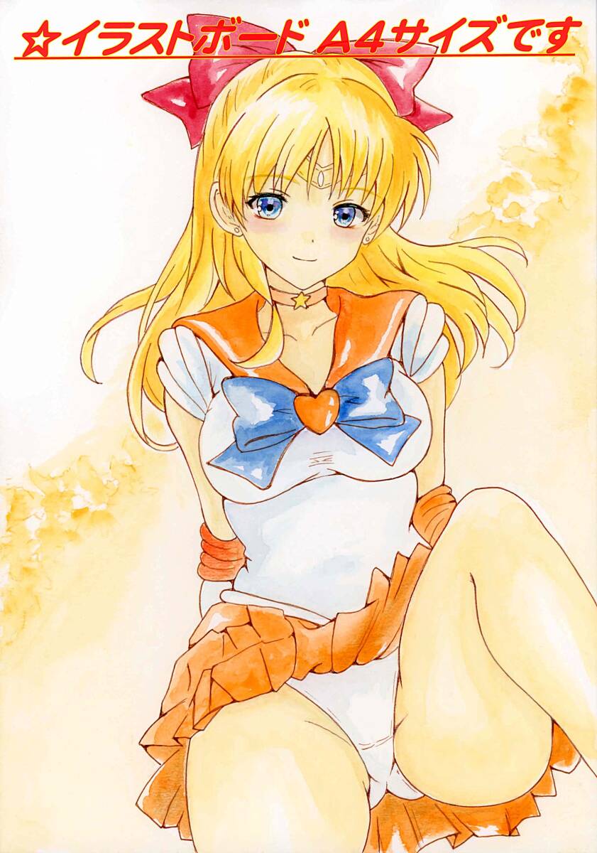 * ручные иллюстрации A4 размер * такой же человек иллюстрации панель /Moco_Girl's иллюстрации No.149 sailor venus 