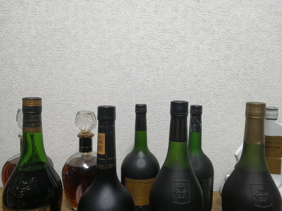  не . штекер бренди 9шт.@ суммировать Camus Napoleon VSOP др. старый sake хранение товар 