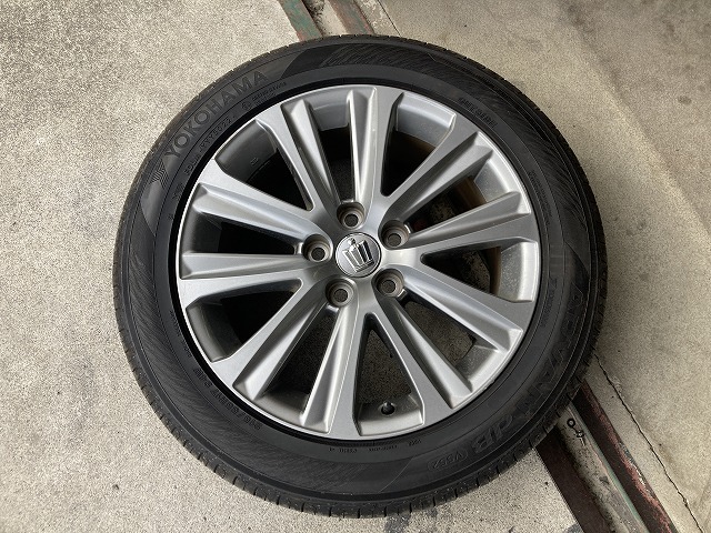 ★売切★　トヨタ純正アルミホイールタイヤセット　17×7 1/2Ｊ　ヨコハマタイヤ　2023年製　215/55R17　クラウン　エスティマ【151】_画像5