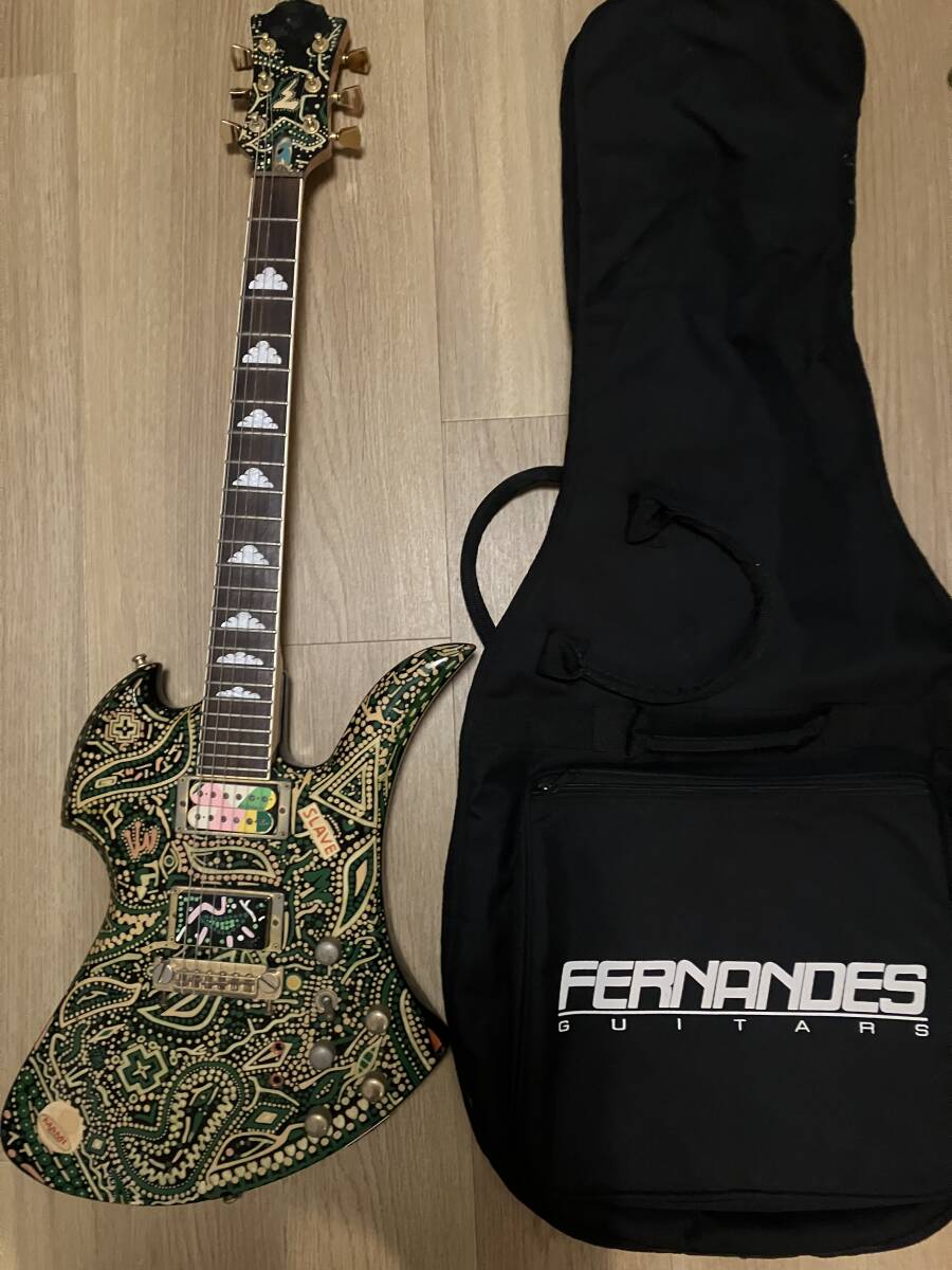 【アメーバペイズリーペイント】フェルナンデス MG-70X hideモデル　_画像7