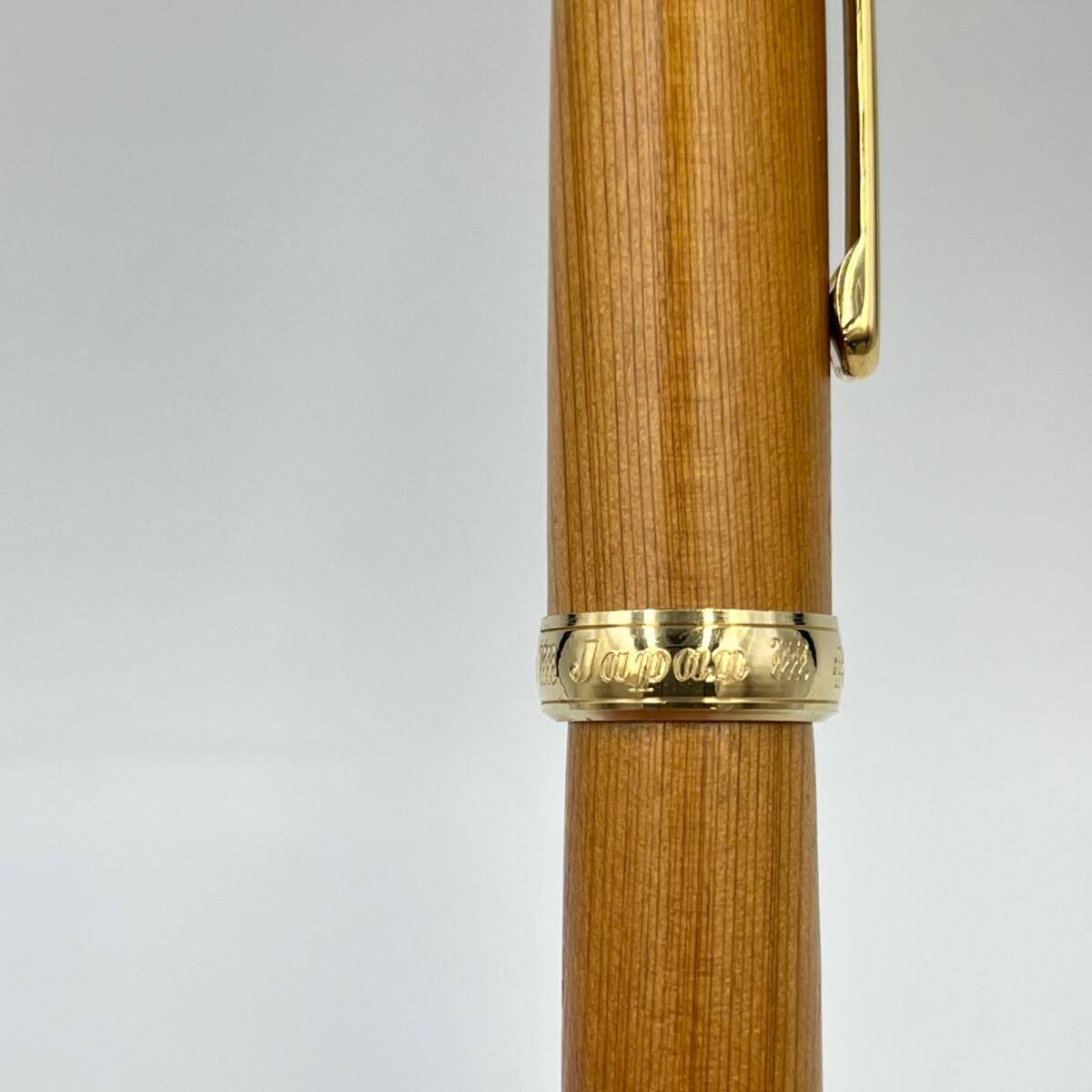 J550★ プラチナ PLATINUM 万年筆 屋久杉萬年筆 ペン先K14 #3776_画像7