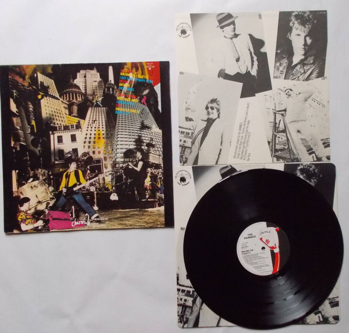 輸入盤LP THE DAMNED ”Machine Gun Etiquette” CWK-3011_画像2