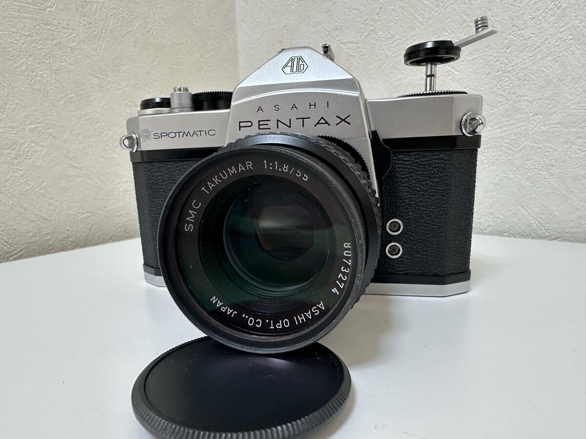 ASAHI PENTAX ペンタックス SPOTMATIC SP フィルムカメラ レンズセット_画像3