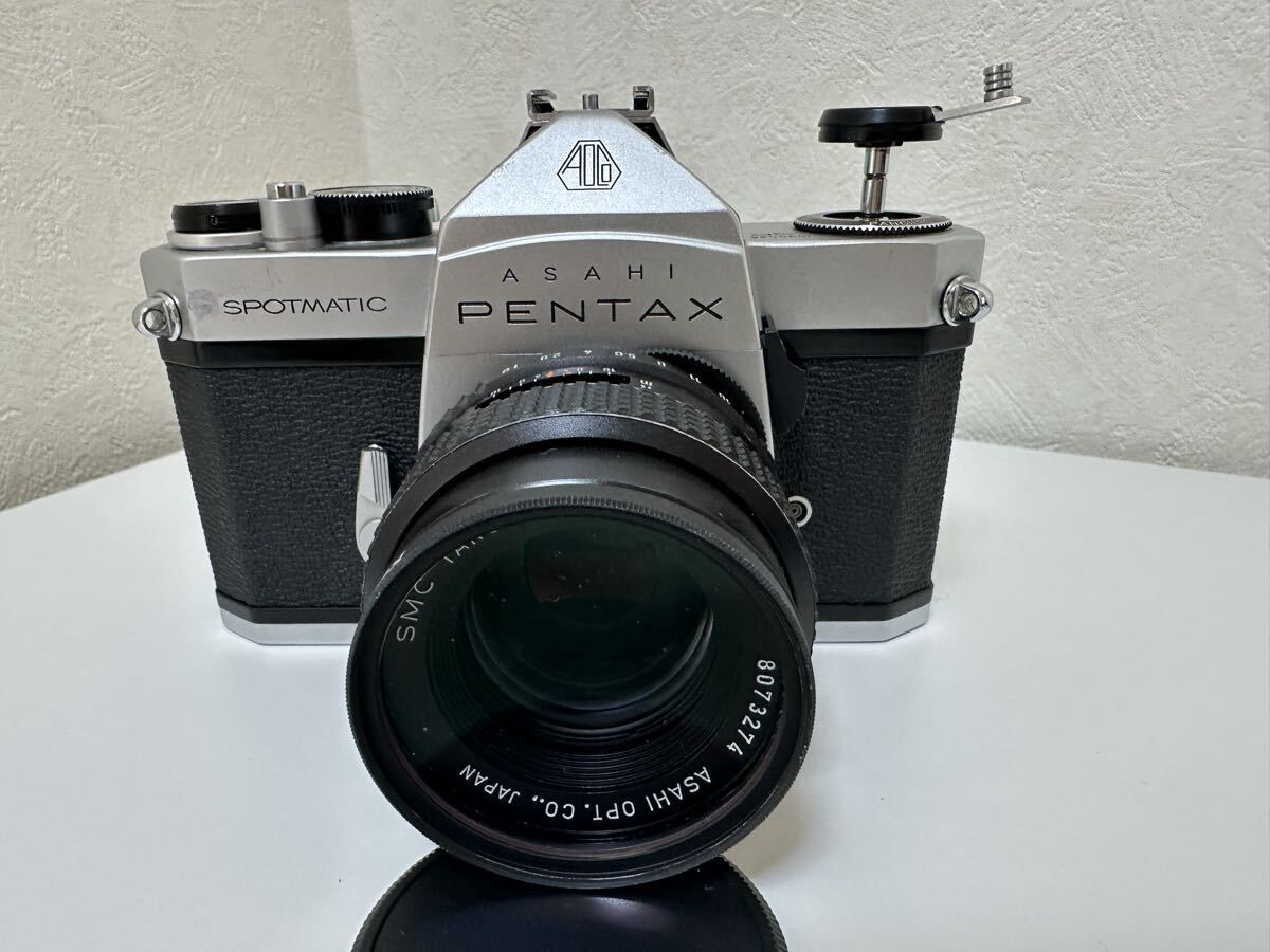 ASAHI PENTAX ペンタックス SPOTMATIC SP フィルムカメラ レンズセット_画像4