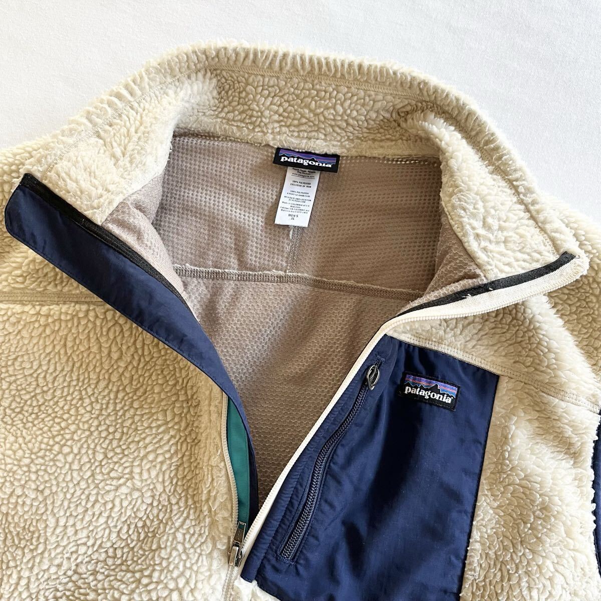 【 XL 】 2013年 Patagonia RETRO X VEST ナチュラル 23047 FA13 パタゴニア レトロX ベスト_画像6