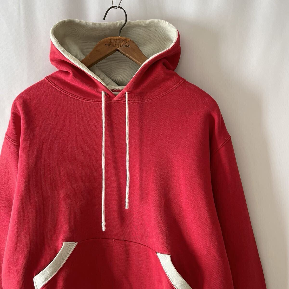 50s AKOM? Pilgrim? 2トーン ダブルフェイス スウェット パーカー ビンテージ 50年代 Wフェイス フーディ オリジナル ヴィンテージ_画像1