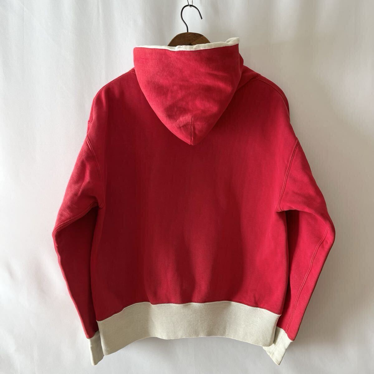 50s AKOM? Pilgrim? 2トーン ダブルフェイス スウェット パーカー ビンテージ 50年代 Wフェイス フーディ オリジナル ヴィンテージ_画像3