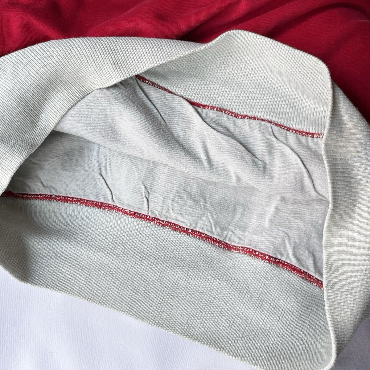 50s AKOM? Pilgrim? 2トーン ダブルフェイス スウェット パーカー ビンテージ 50年代 Wフェイス フーディ オリジナル ヴィンテージ_画像5