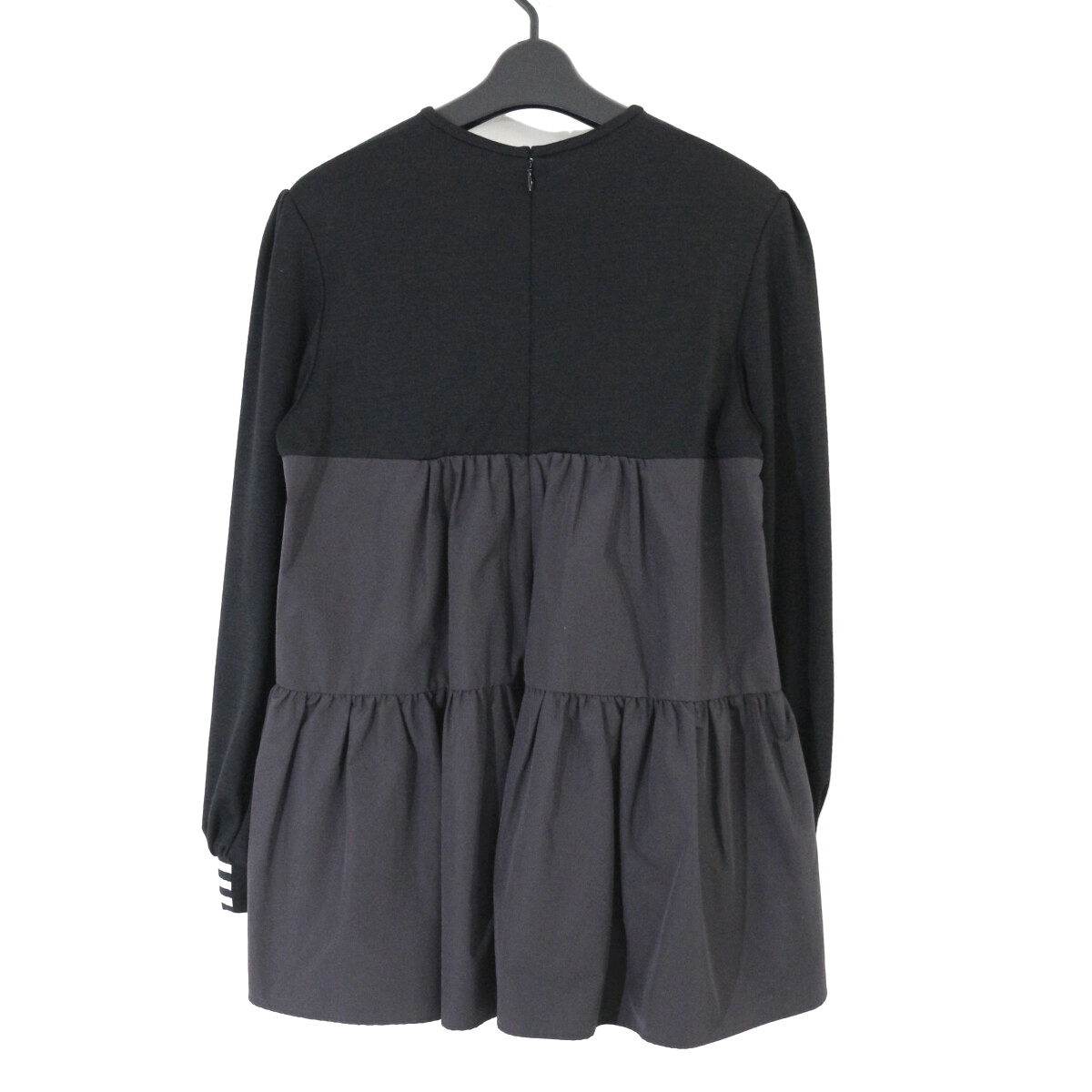 BORDERS at BALCONY ポップアップ限定 WEEKEND TIERED TOP ウィークエンドティアードトップス 38 BD2021-2B-75 ボーダーズアットバルコニー_画像2