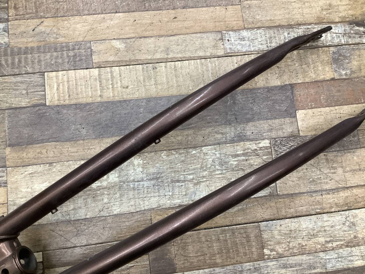 K362 Panasonic ViVi DX パナソニック ビビ・DX(BE-ELD634T)26インチ 電動アシスト自転車 フロントフォーク 中古品_画像6