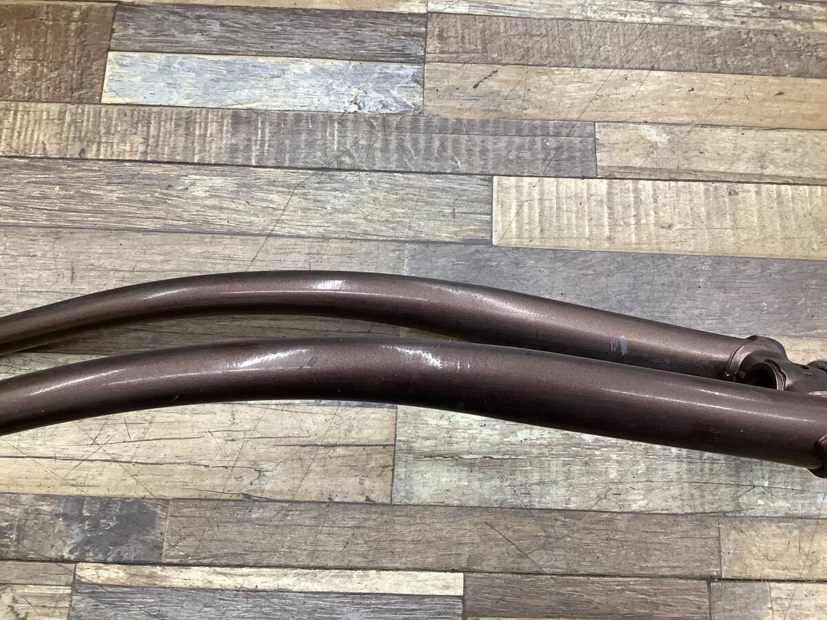 K362 Panasonic ViVi DX パナソニック ビビ・DX(BE-ELD634T)26インチ 電動アシスト自転車 フロントフォーク 中古品_画像4