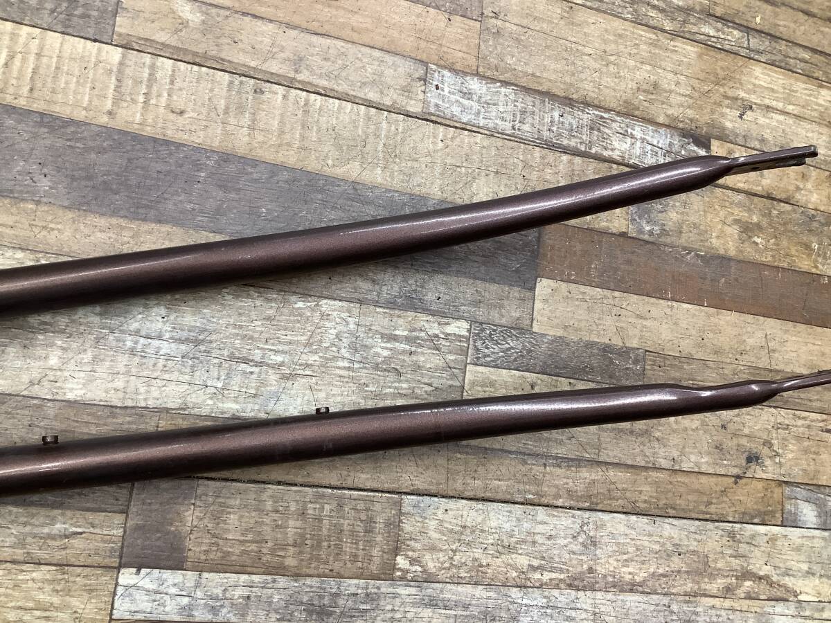 K362 Panasonic ViVi DX パナソニック ビビ・DX(BE-ELD634T)26インチ 電動アシスト自転車 フロントフォーク 中古品_画像2