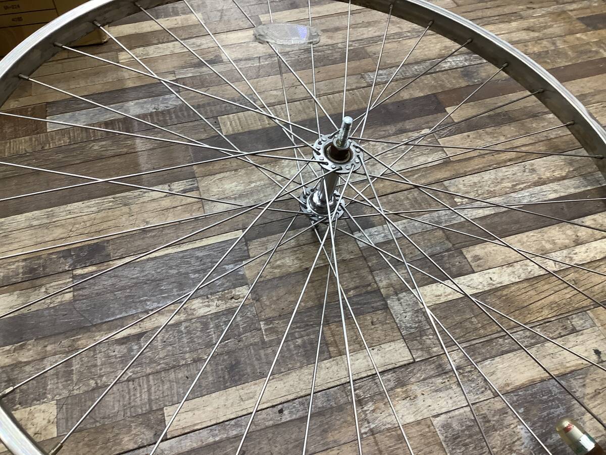 W118 BRIDGESTONE Assista Stila L ブリヂストン アシスタスティラL(AS6L49)26インチ 電動アシスト自転車 前後ホイールセット 中古品_画像7