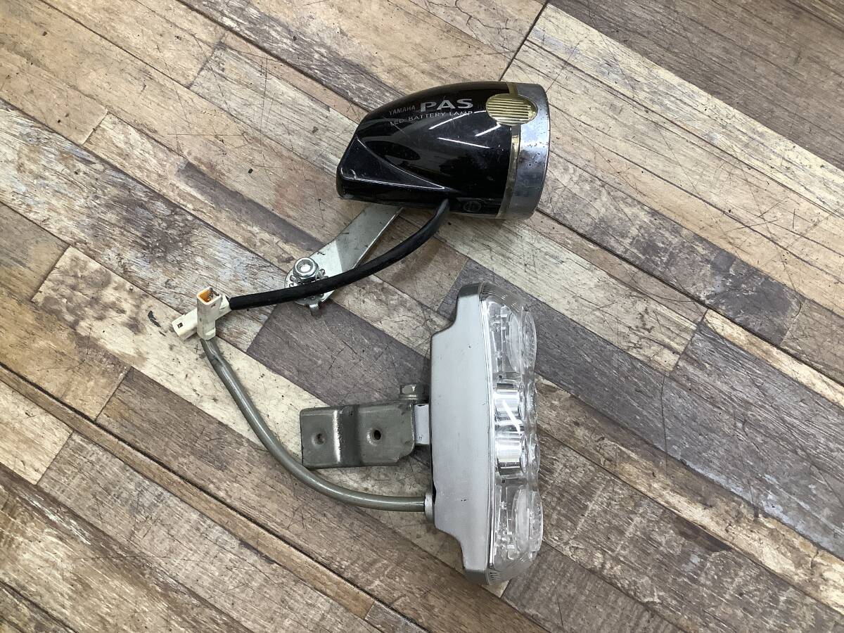 K374 【10点まとめ売り】 YAMAHA BRIDGESTONE Panasonic LEDライト 電動アシスト自転車 中古品_画像3