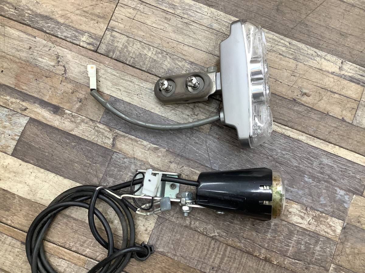 K374 【10点まとめ売り】 YAMAHA BRIDGESTONE Panasonic LEDライト 電動アシスト自転車 中古品_画像4