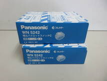 NT022629　未使用品　パナソニック　埋込パイロットスイッチC　3路　ネーム付　WN5242　10個入1箱X2箱セット_画像5