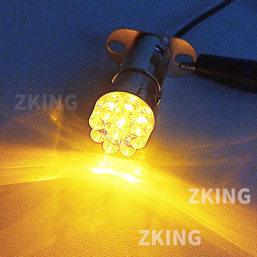 バイク ウインカー led 4個セット IC リレー アンバー オレンジ ハイフラ 防止 バルブ ステルス 汎用 G18 速度調整 bk_画像4