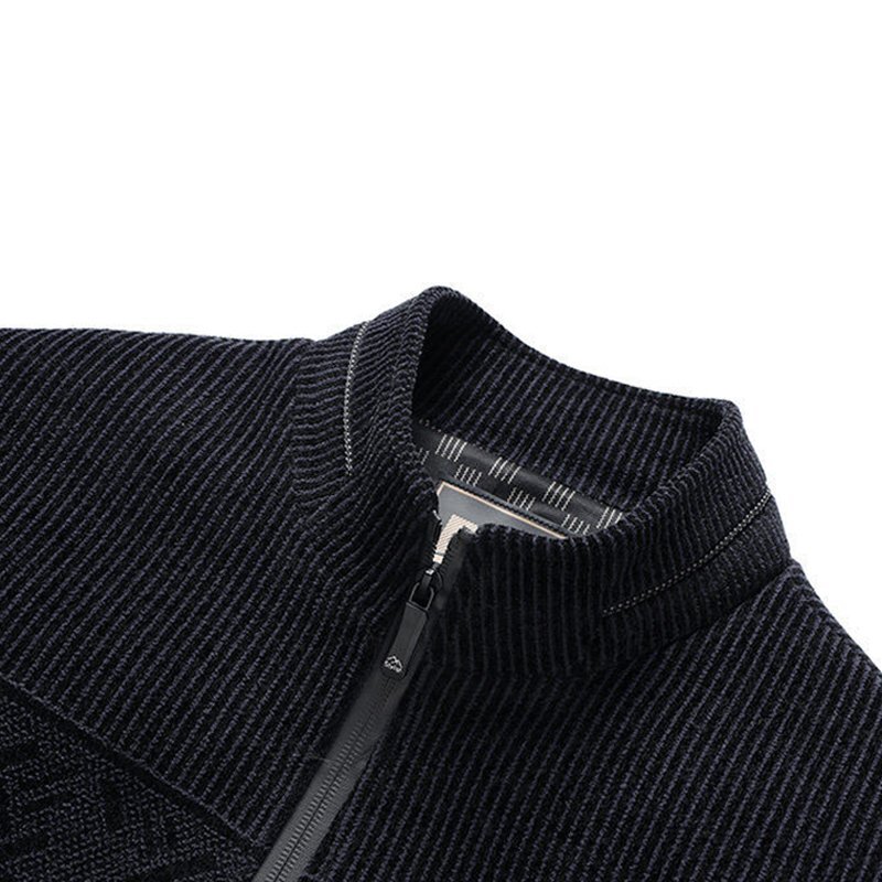 高級◆イタリア製 メンズ ジャケット 立ち襟 通気性 軽量 ビジネス カジュアル 春秋冬 アウター XL/50 fz136_画像5