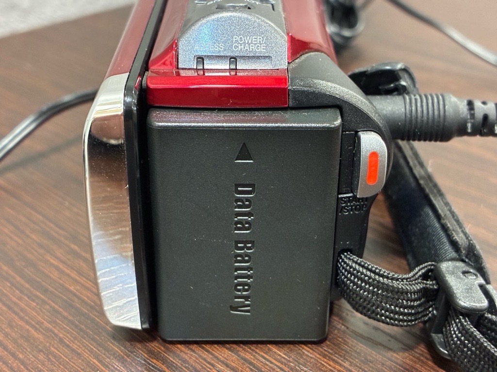 ★☆#909 JVC ケンウッド デジタルビデオカメラ Everio エブリオ GZ-E780-R動作確認済 +ロジテックデジタルビデオカメラ専用BDライター☆★_画像5