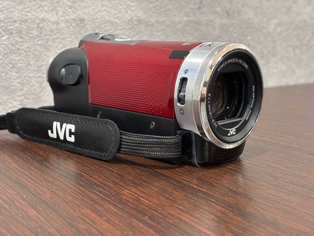★☆#909 JVC ケンウッド デジタルビデオカメラ Everio エブリオ GZ-E780-R動作確認済 +ロジテックデジタルビデオカメラ専用BDライター☆★_画像2