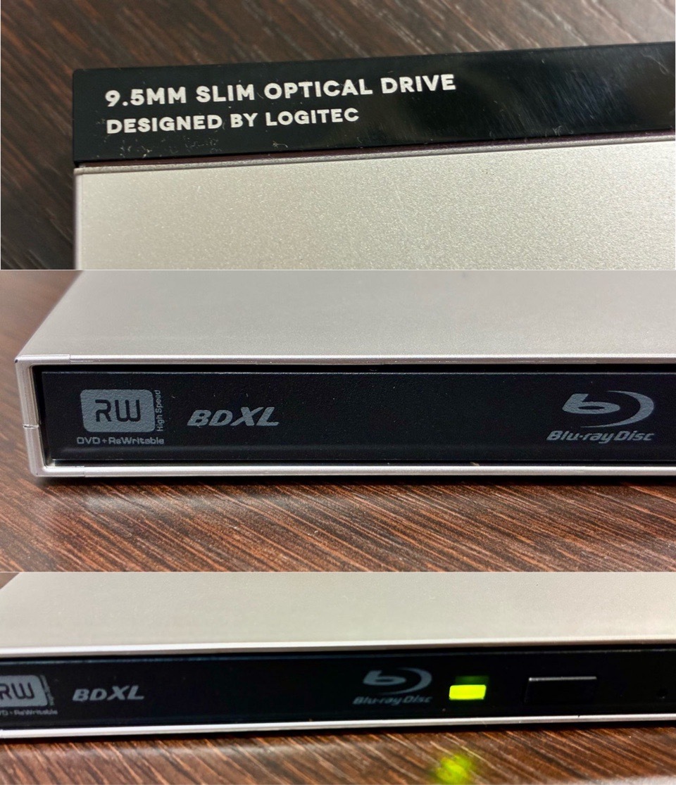 ★☆#909 JVC ケンウッド デジタルビデオカメラ Everio エブリオ GZ-E780-R動作確認済 +ロジテックデジタルビデオカメラ専用BDライター☆★_画像9