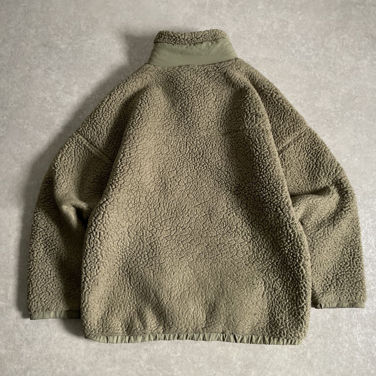 ROXY●XLサイズ●アウタージャケット ROXY WAVES ZIP パイピング ボア ジャケット レディース●ロキシー_画像9