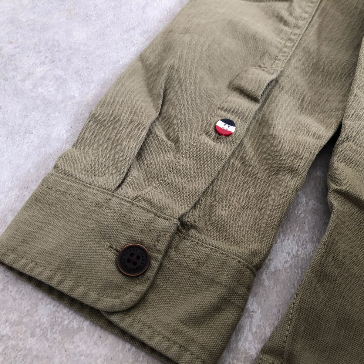 新品●TOMMY JEANS●ミリタリー デザイン シャツ●トミーヒルフィガー_画像9