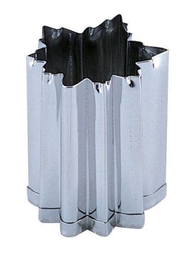 ＳＡ18-8 手造り業務用抜型 ギザ紅葉 中 （Ｃ） （BNKC803）_画像1