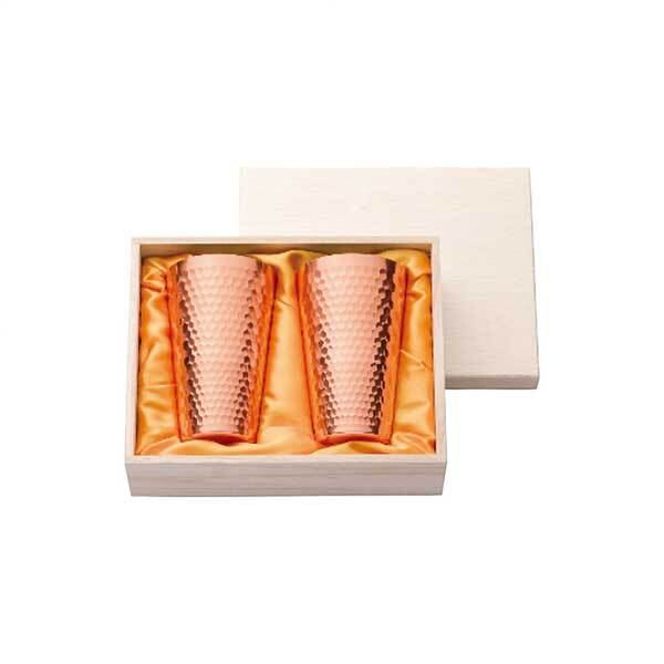 アサヒ 食楽工房 純銅タンブラー450ml2客セット CNE976_画像2