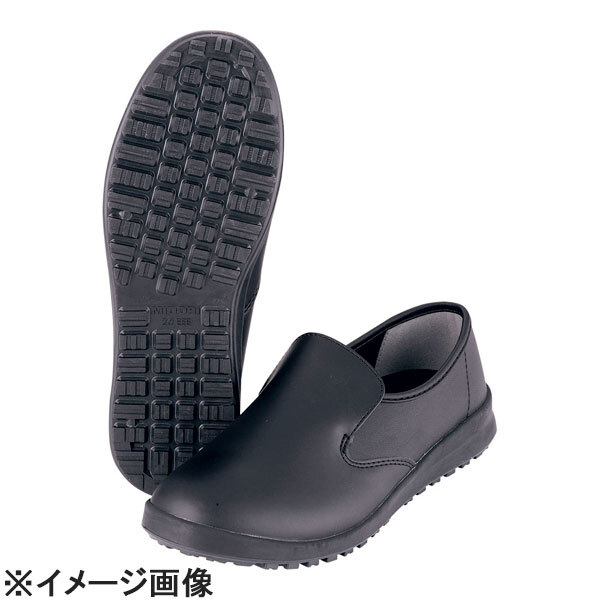 ミドリ安全 ノンスリップスニーカー・ハイグリップ H-100C黒26.5cm (SKT8410)_画像1