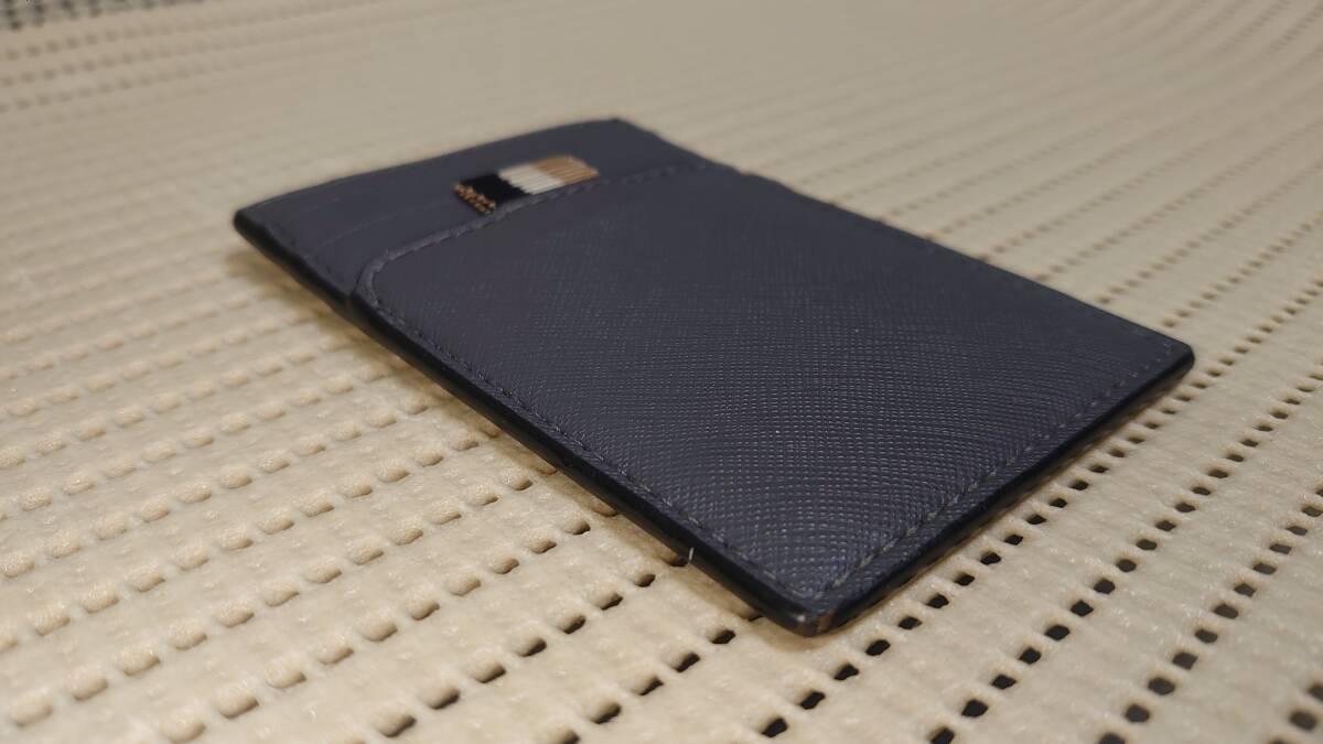 ブランドバッグ・財布等大処分：BOSS・HUGO-BOSS・ボス・カードケース・美品_画像4