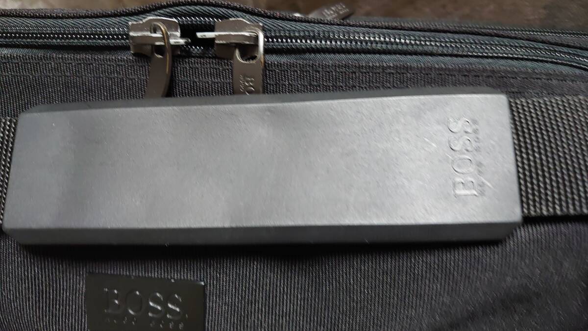ブランドバッグ・財布等大処分:HUGO BOSS・ヒューゴボス・2Wayビジネスバッグ・ブリーフケース・美品_画像6