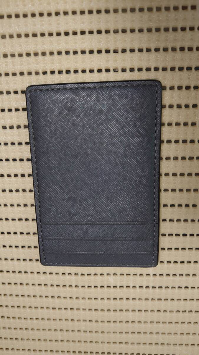 ブランドバッグ・財布等大処分：BOSS・HUGO-BOSS・ボス・カードケース・美品_画像1