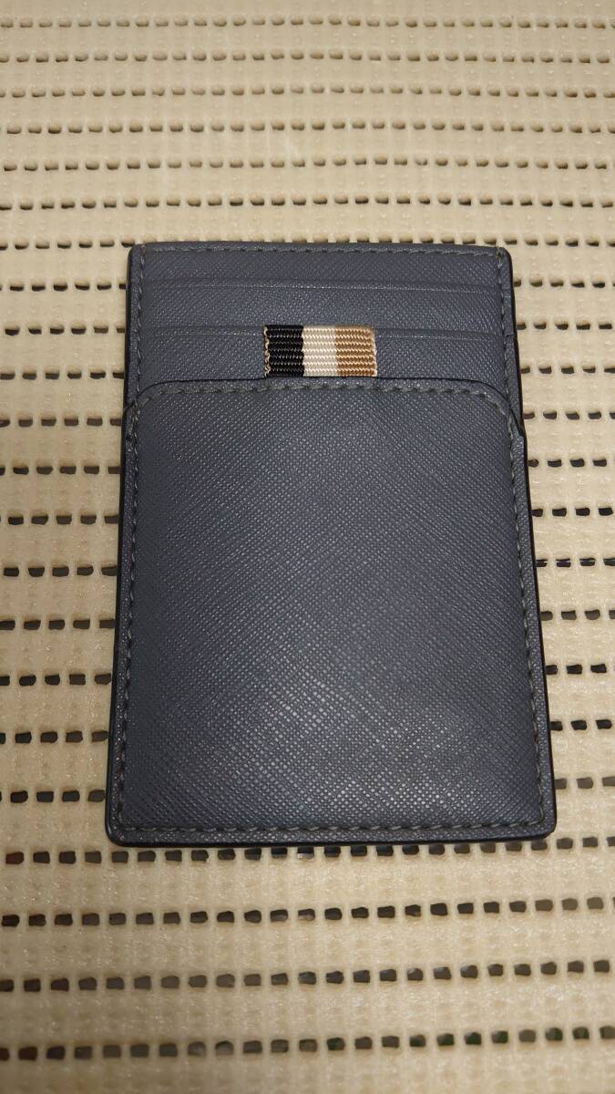 ブランドバッグ・財布等大処分：BOSS・HUGO-BOSS・ボス・カードケース・美品_画像3