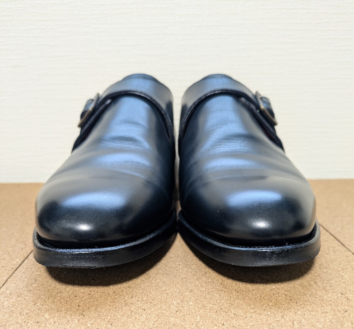 極上 リーガル モンクストラップ／ビルト・トゥ・オーダー物 REGAL 革靴_画像5