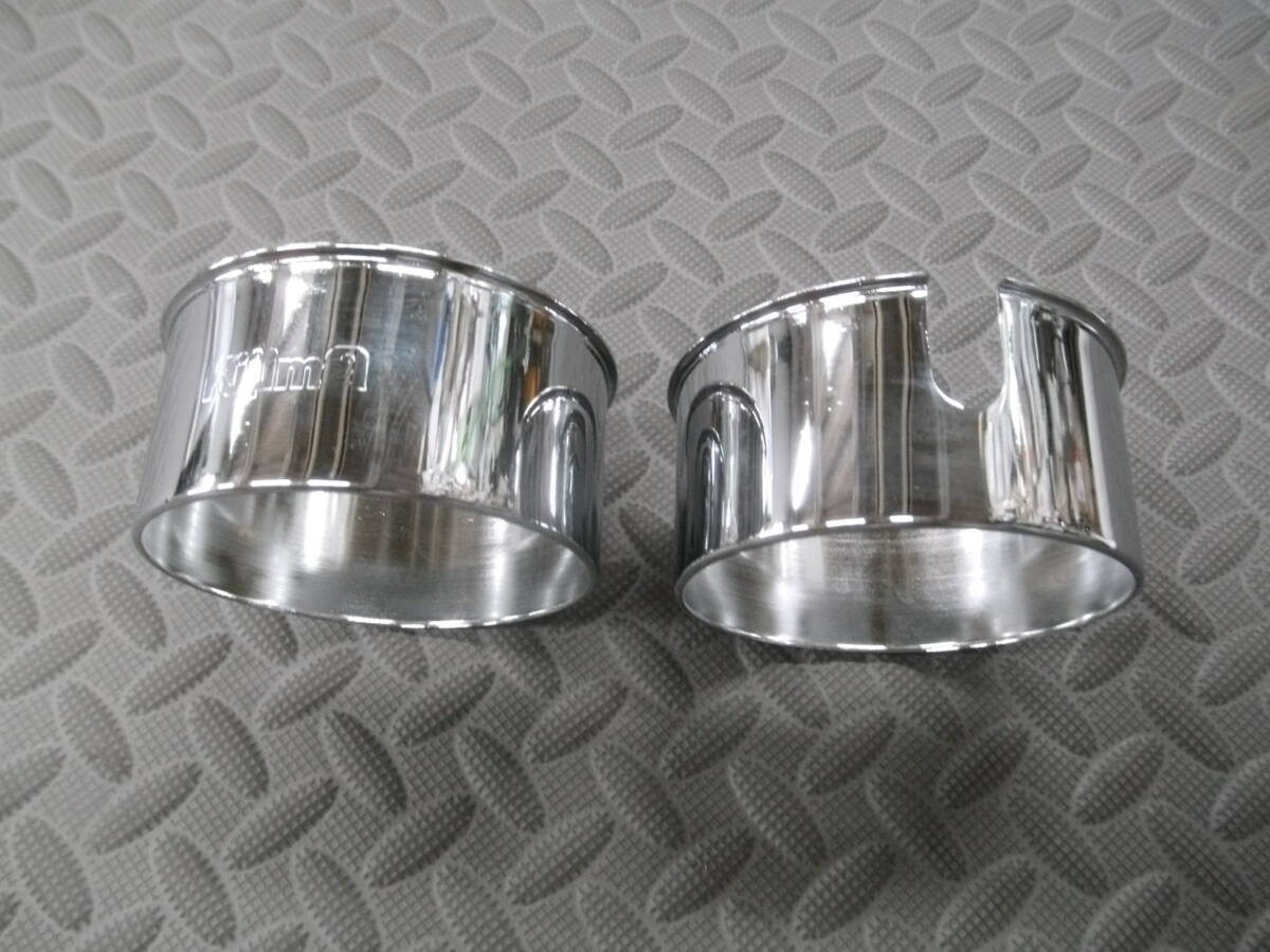 GS400 GS400L GS425　当時復刻キジマ刻印入り　希少メッキメーターカバー　新品未使用品　BEET　当時_画像2