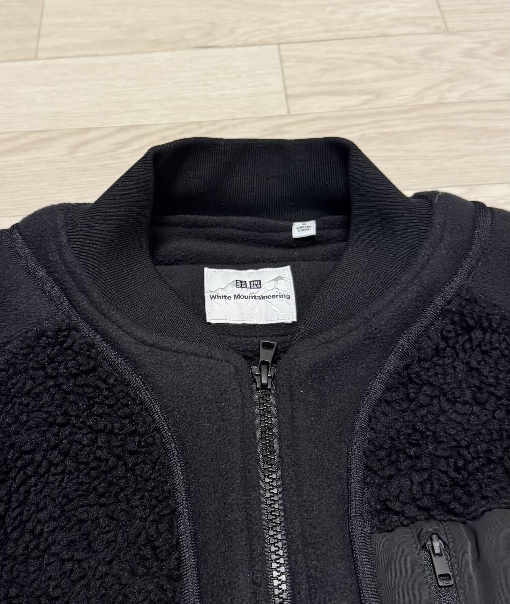 美品格安！UNIQLO White Mountaineering フリースJKT Sサイズ_画像2