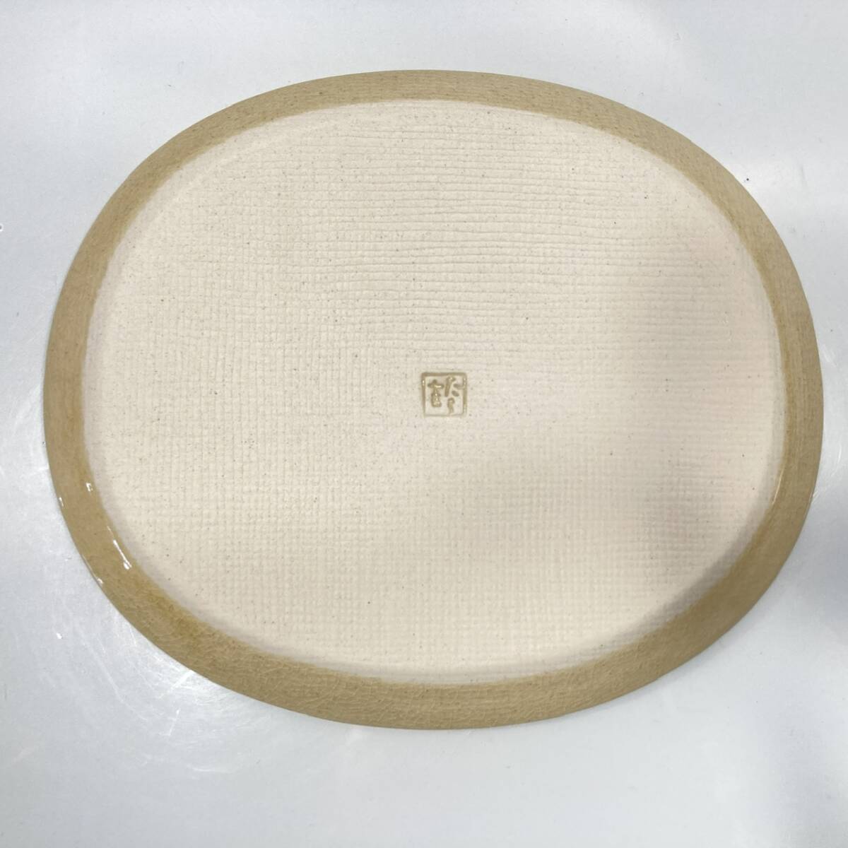 たち吉 黄瀬戸 小判皿５枚セット　[管理No.：S10811_F1_60]_画像7