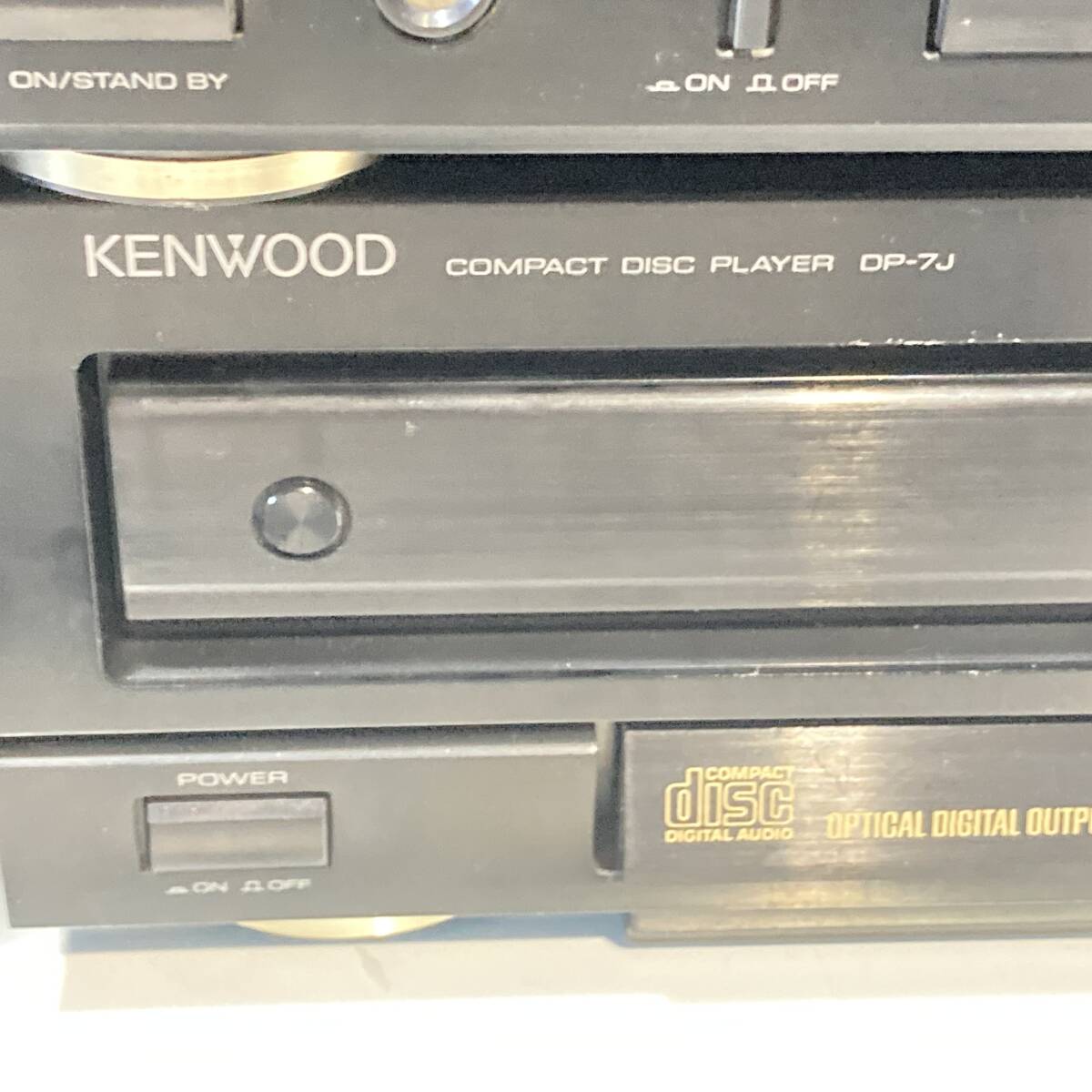 動作確認済 KENWOOD ケンウッド ROXY G5 ロキシーG５ コンポ アンプ 良音スピーカー CDプレーヤーのみジャンク　[管理No.：S10906_C1_200]_画像5