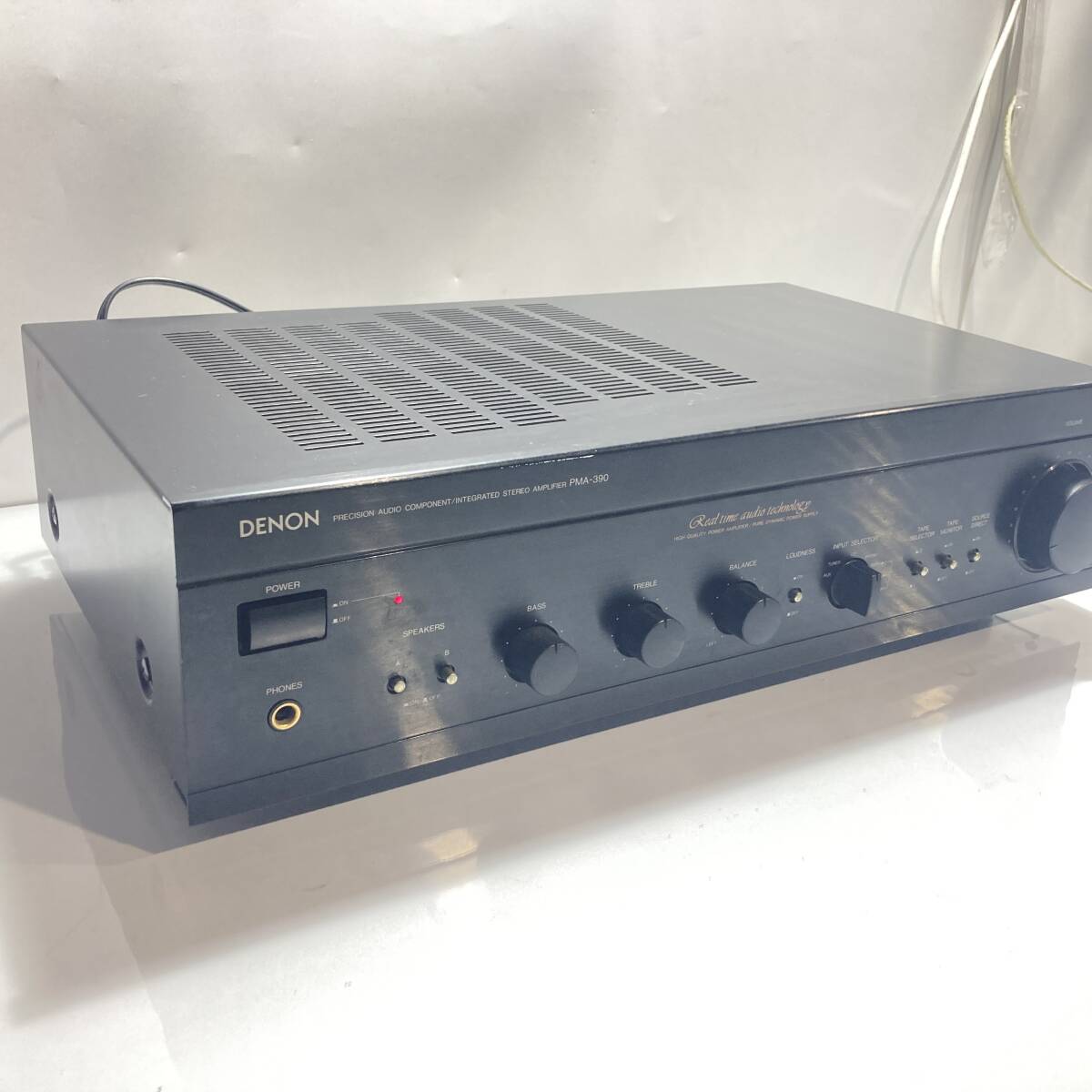 DENON デノン プリメインアンプ PMA-390 ジャンク　[管理No.：S10916_B1_100]_画像3