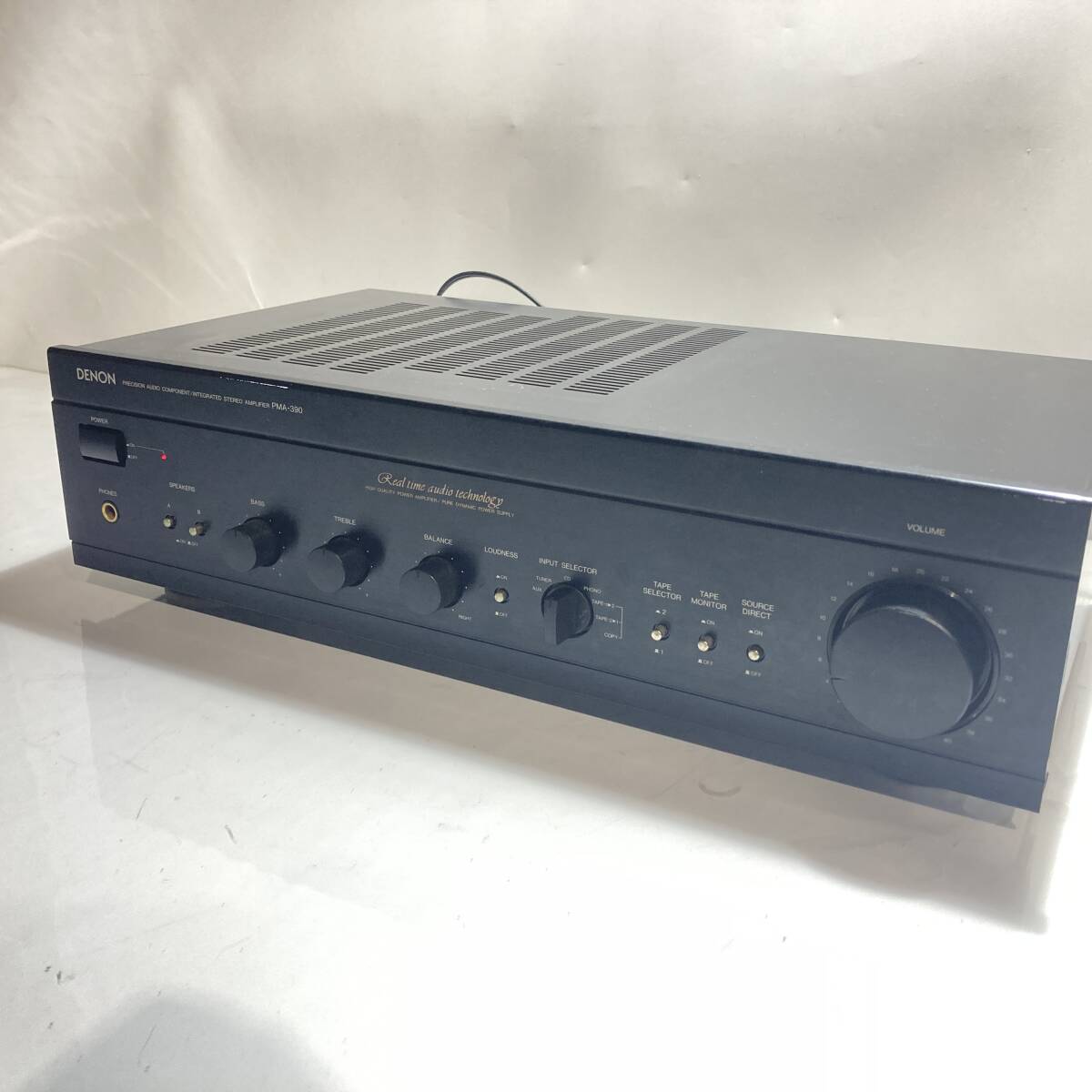 DENON デノン プリメインアンプ PMA-390 ジャンク　[管理No.：S10916_B1_100]_画像2