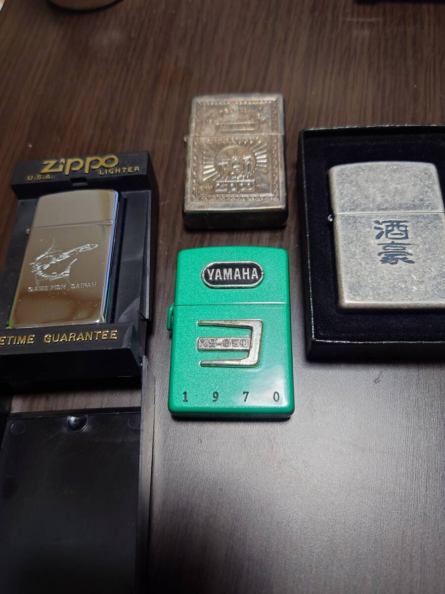 Zippo 新品と使用品のセット_画像1