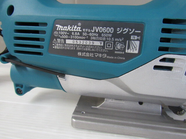 [ б/у товар / текущее состояние товар ] Makita Makita лобзик JV0600