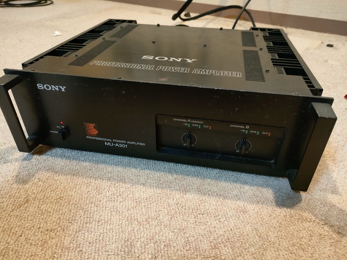 ソニー　MU-A301 パワーアンプ SONY_画像1