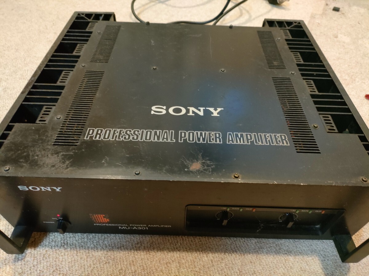 ソニー　MU-A301 パワーアンプ SONY_画像3