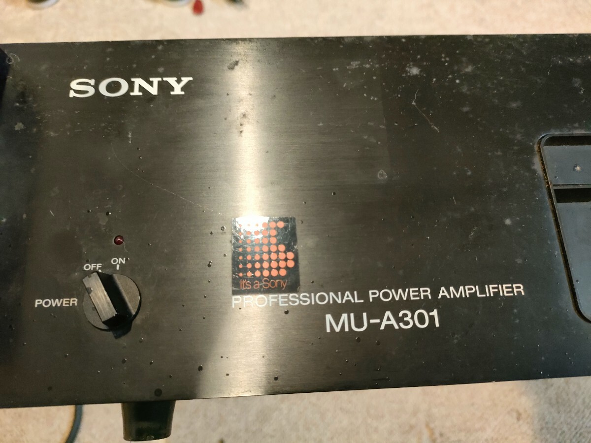 ソニー　MU-A301 パワーアンプ SONY_画像6