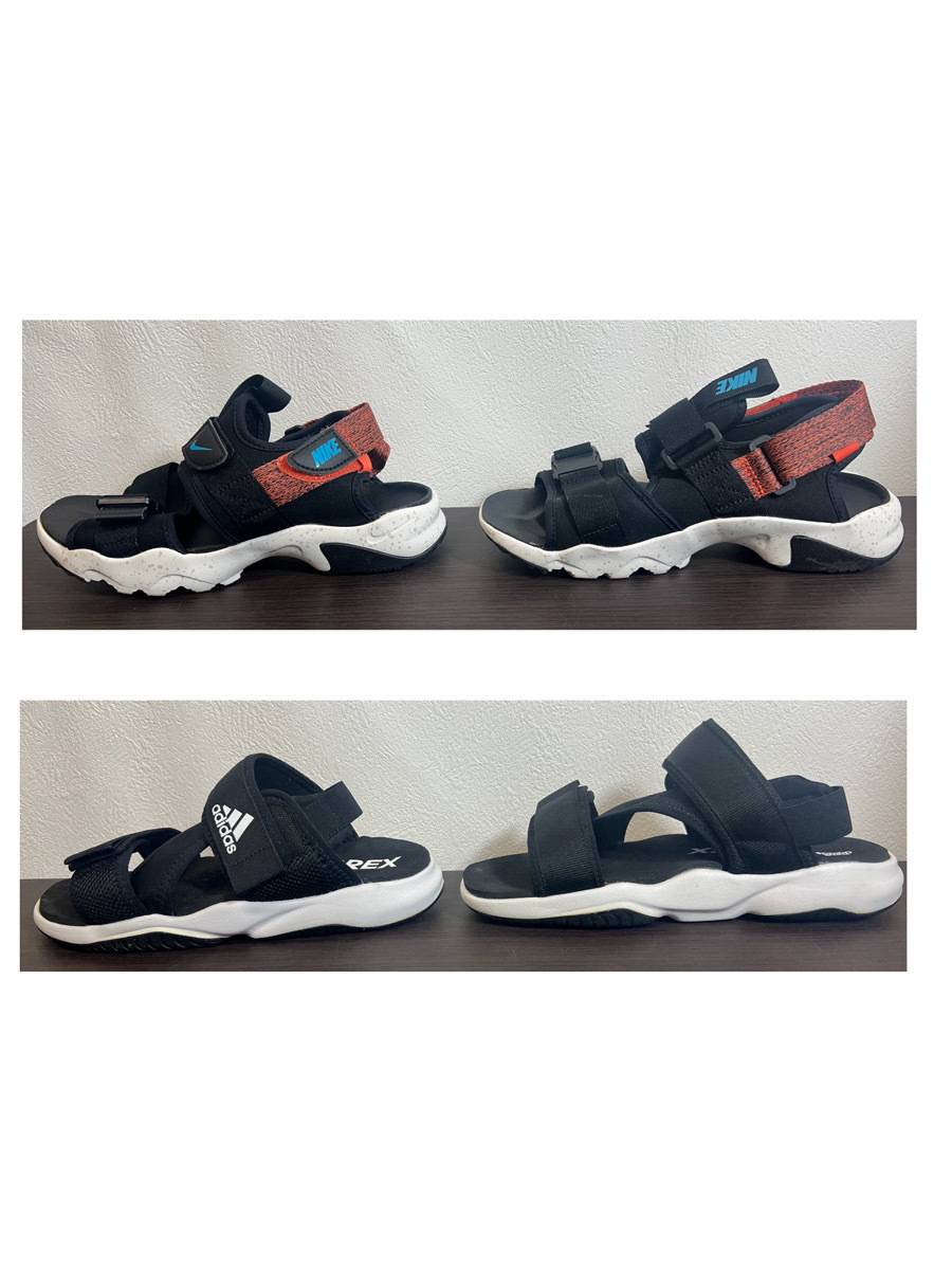 11724-017*NIKE/canyon sandal/ чёрный, orange /CI8797-007/25cm/adidas/Terrex/ спорт сандалии / чёрный /PBB698007/24.5cm*