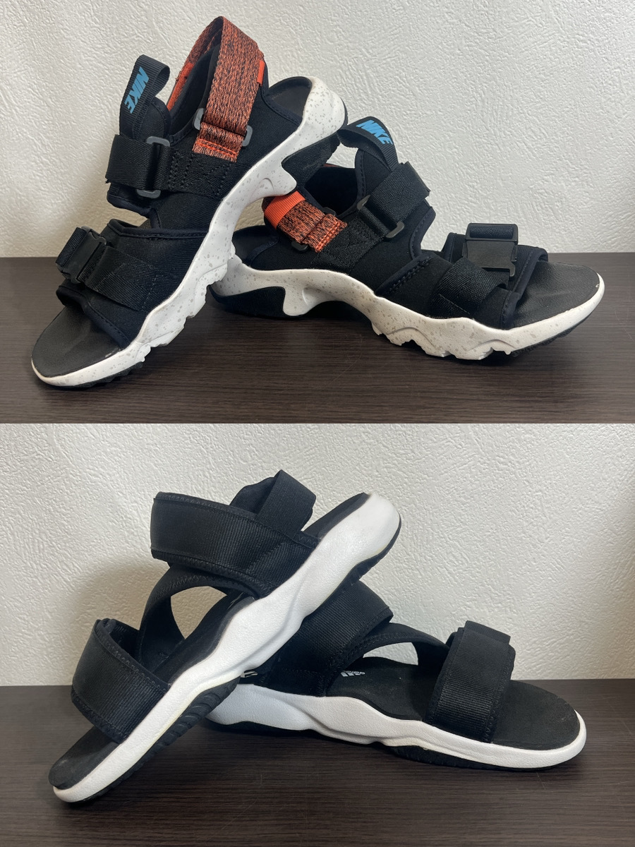 11724-017*NIKE/canyon sandal/ чёрный, orange /CI8797-007/25cm/adidas/Terrex/ спорт сандалии / чёрный /PBB698007/24.5cm*