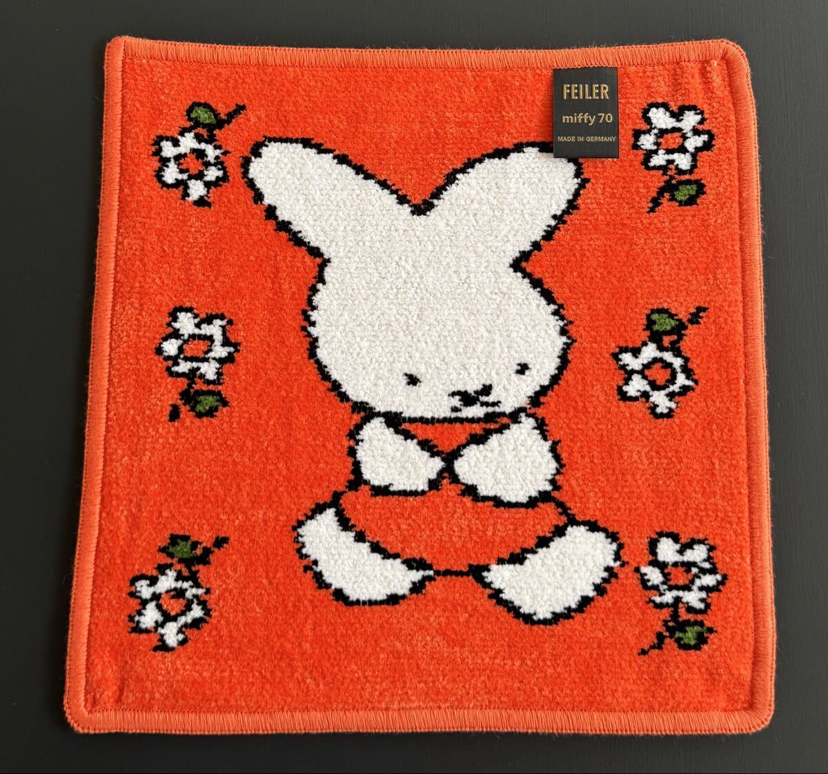 フェイラー FEILER × ミッフィー miffy タオルハンカチ 未使用 コラボ Nijntje(ナインチェ)_画像2
