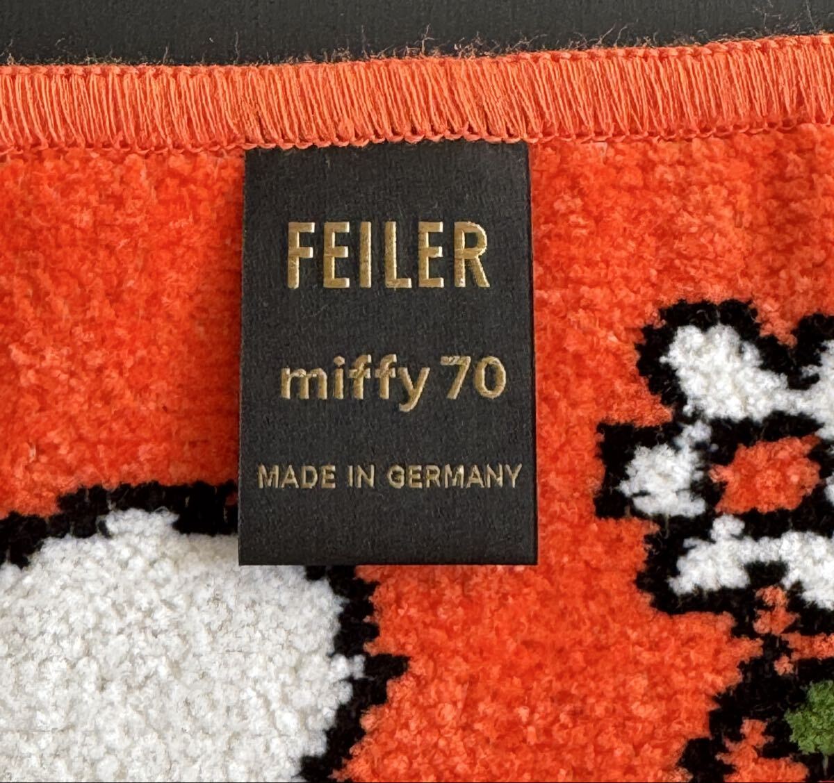 フェイラー FEILER × ミッフィー miffy タオルハンカチ 未使用 コラボ Nijntje(ナインチェ)_画像3